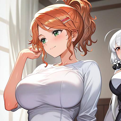 Illustration of Aquila (kancolle), kantai collection in the style of Lack