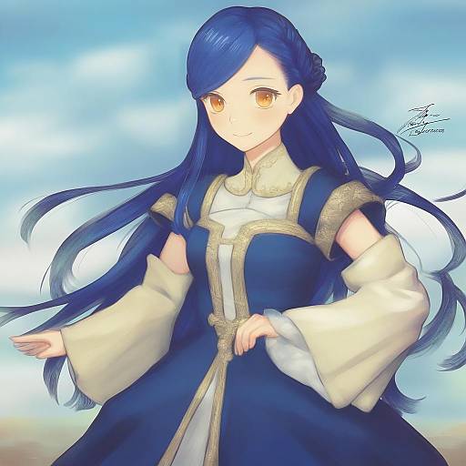 Illustration of Myne (honzuki no gekokujou), honzuki no gekokujou in the style of Fadingz