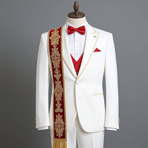 Man's Wedding Dress Costume