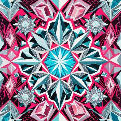 Psychedelic Kaleidoscopic Crystal Pattern Psychedelic Kaleidoscopic Crystal Pattern