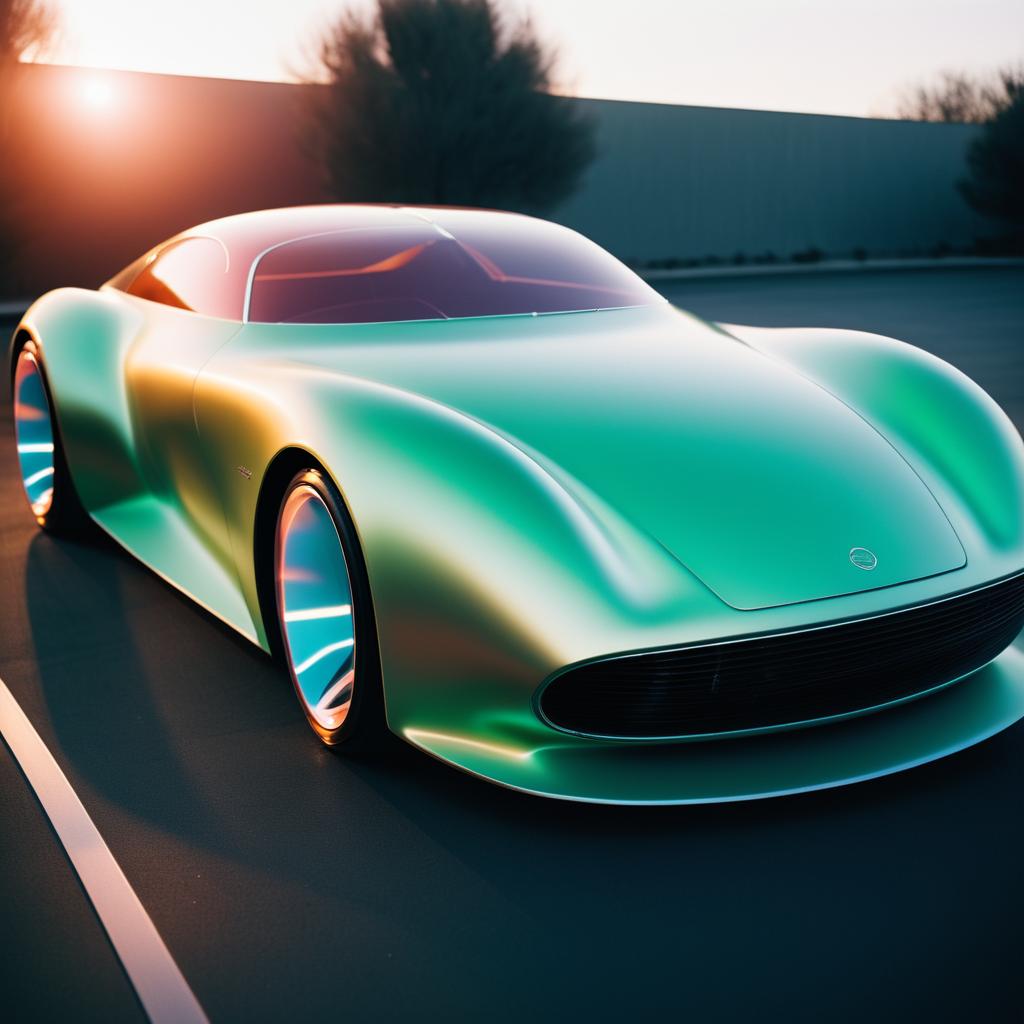 Amorphous Concept Car Photography Art