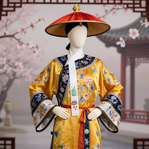 Mannequin in Traditional Chinese Attire