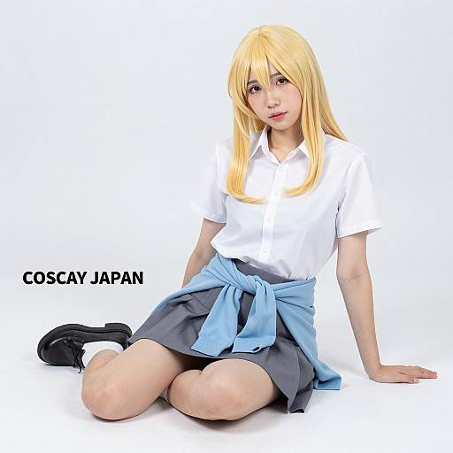 Asian Woman in Casual Cosplay Fashion