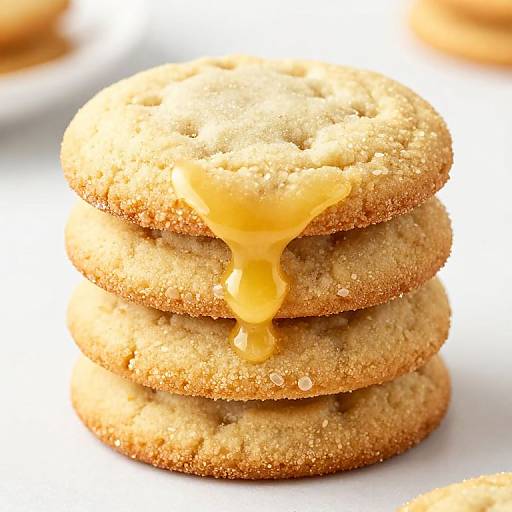 Buttery Vanilla Sugar Cookie Stack