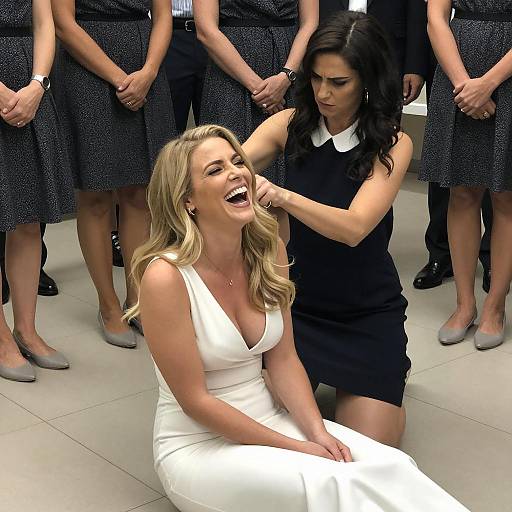 Lively Scene of Friendship and Mischief