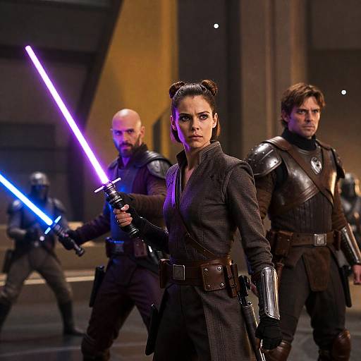 Epic Star Wars Battle Scene Capture