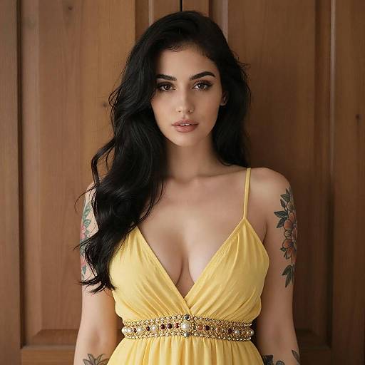 Elegant Portrait of a Young Woman