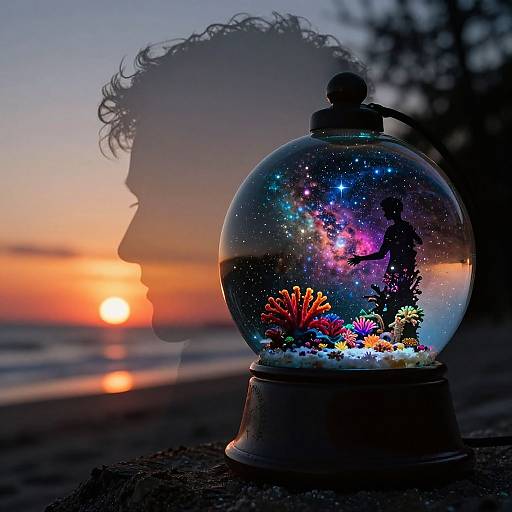 Surreal Triple Exposure Silhouettes