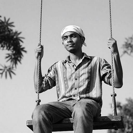 Relaxed Portrait of a Young Man