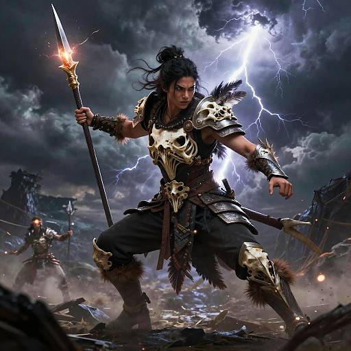 Shagui Fierce Bone Warrior