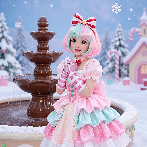 Candyland Princess Frostine Portrait