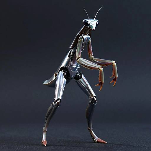 Cyborg T1000 Mantis with Reflective Carapace