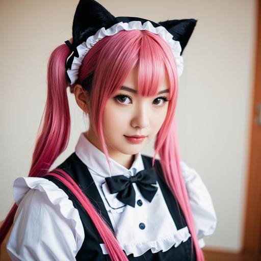 Lifestyle costume photo of Akiha rumiho. Cosplay clothes