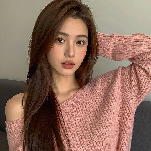 Cozy Indoor Portrait of a Woman