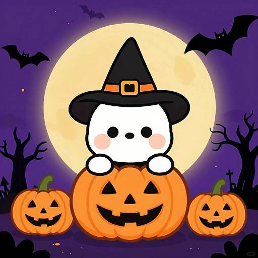 Spencer Harrison Cute Halloween Wallpaper