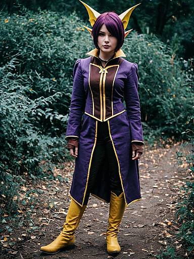 Cosplay photo of amity blight. Costume clothes