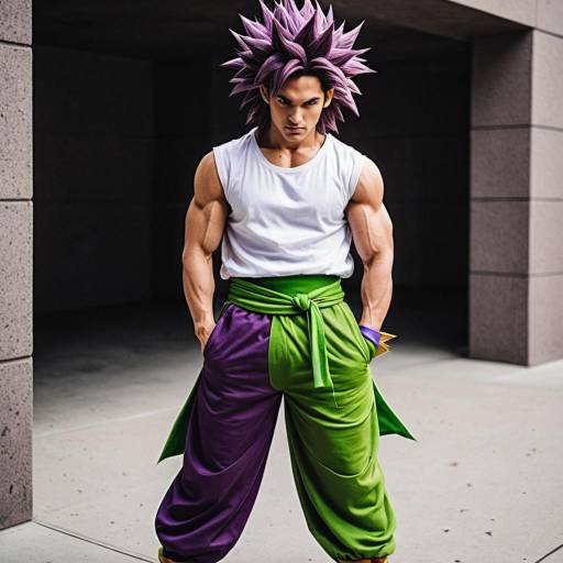 Broly DBS Male Cosplay Character Design