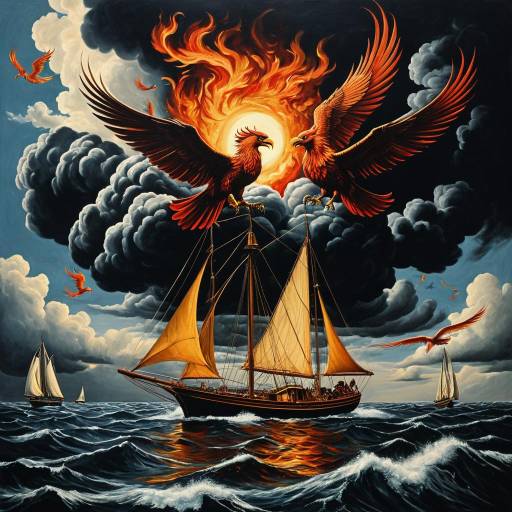 Surreal Phoenix Clouds: A Dreamy Journey