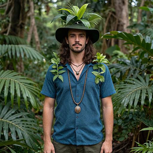 Adult Male Jungle Theme Costume