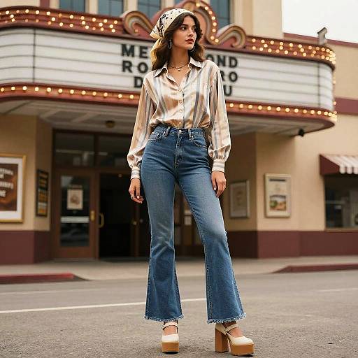 70s Retro Fashion at Vintage Theater