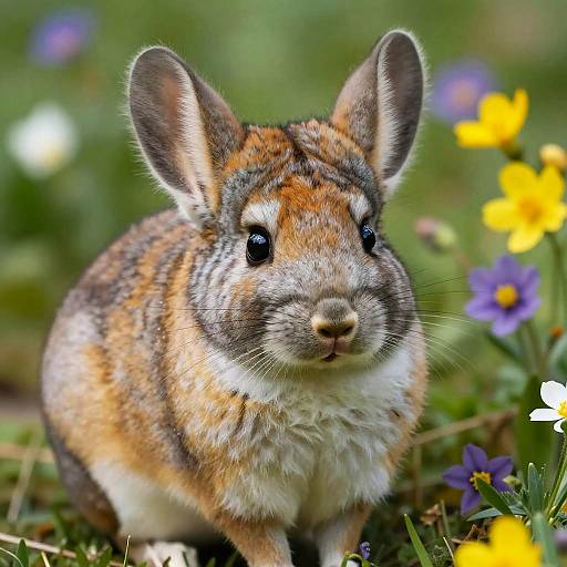 Ultra-Realistic Golden Chinchilla Portrait