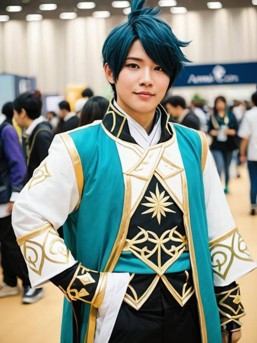 Candid Genshin Impact Cosplay Portrait
