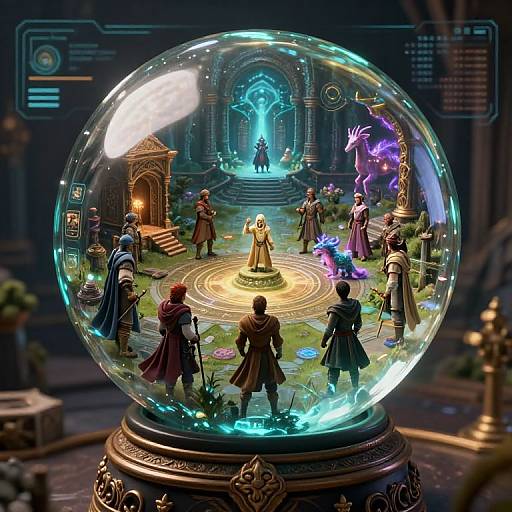 DND Story Generator Crystal Ball