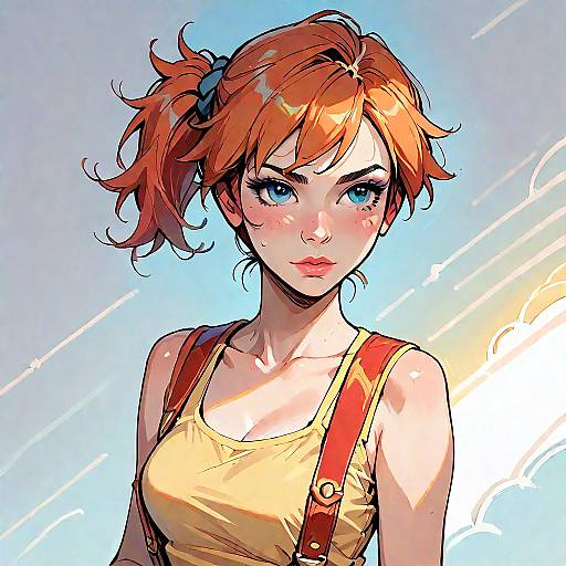 Misty in Haunted Mansion Portrait