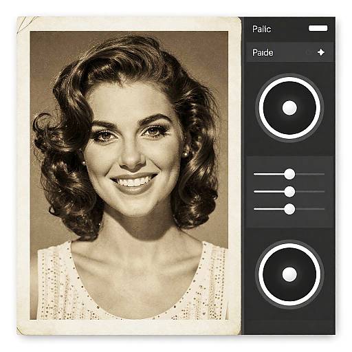 Vintage Portrait Photo Filter Tool