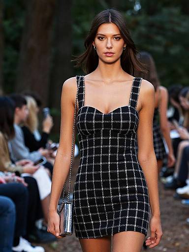 Glam Rock Fashion Show in Forest