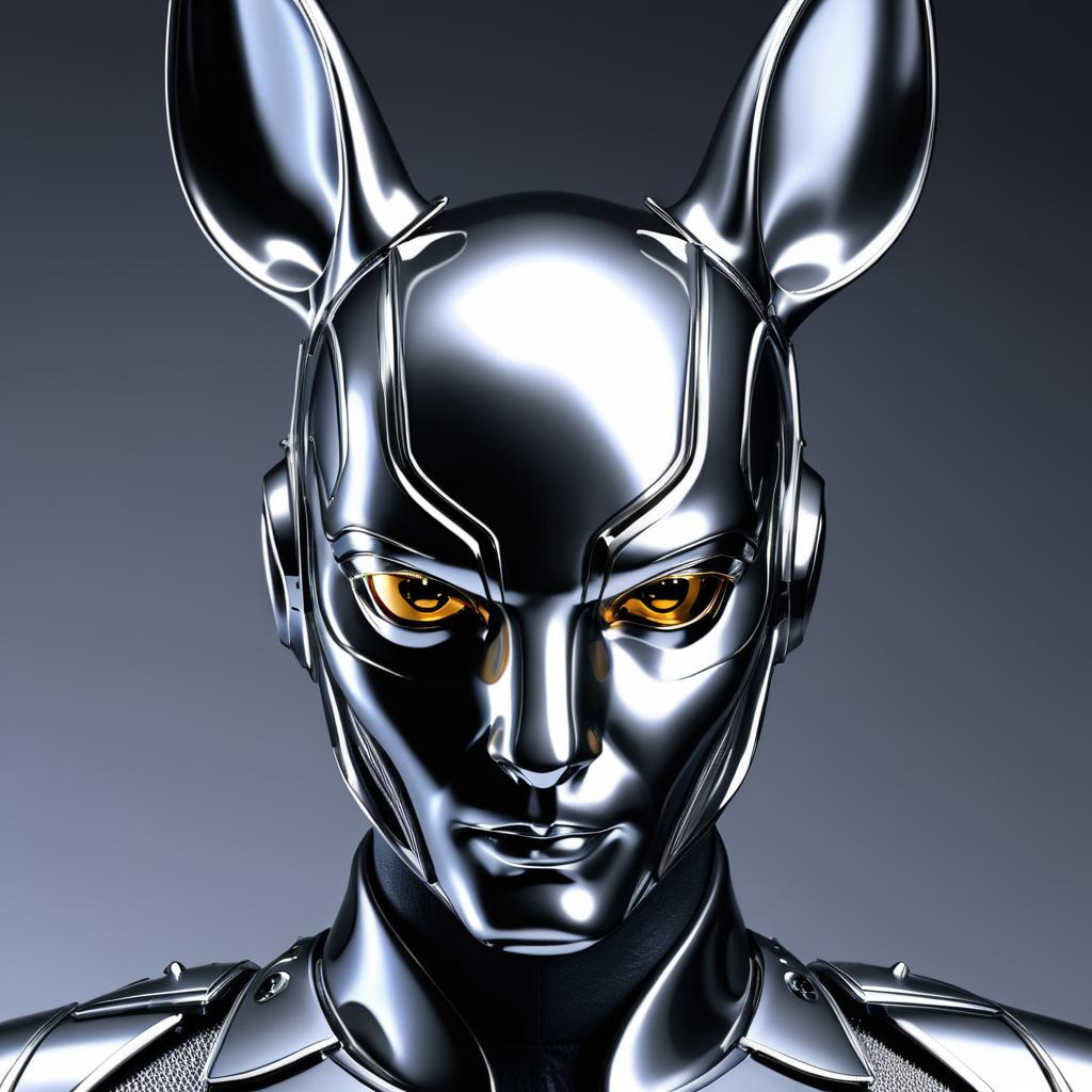 Cyborg T1000 Liquid Metal Rabbit Design