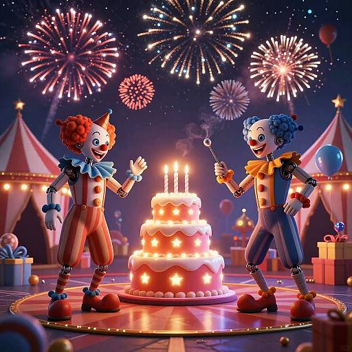 Surreal Cybernetic Virtual Circus Party