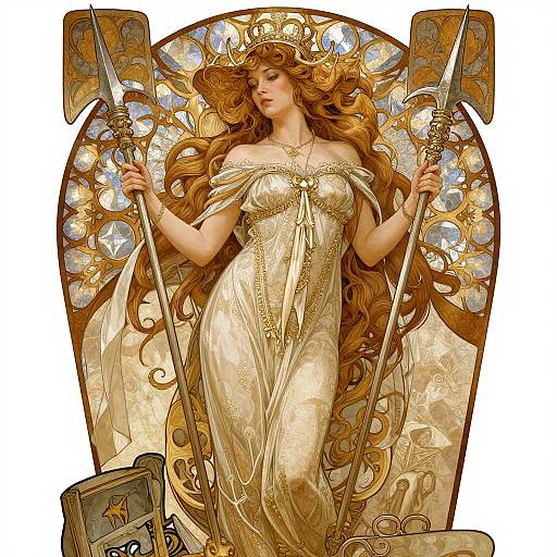 Ana de Armas as Goddess of Beauty