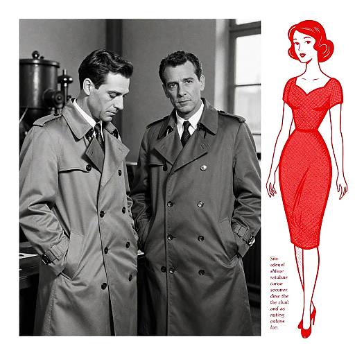 Mysterious Encounter in Monochrome