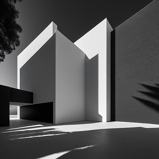 Dramatic Black and White Architecture Shots Dramatic Black and White Architecture Shots