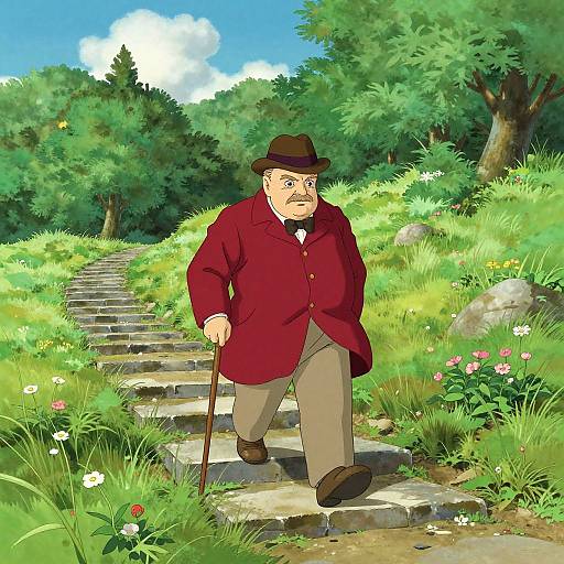 Studio Ghibli Inspired Churchill Walk