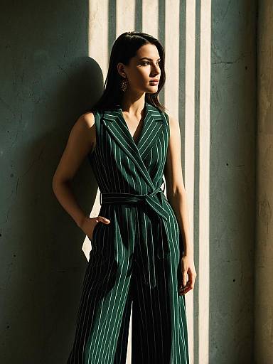 Elegant Fashion Shoot in Golden Hour Light