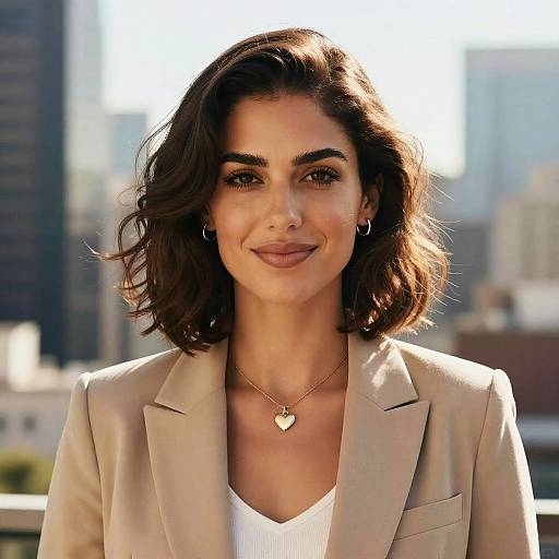 Urban Portrait of Confident Woman