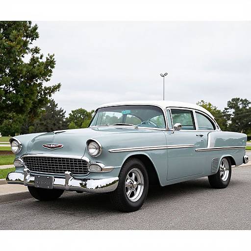 Vintage 1955 Bel Air Classic Car