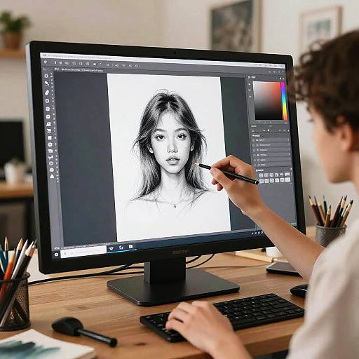 AI Digital Assistant for Artistic Creation