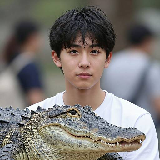 Realistic Loki Alligator Variant Portrait