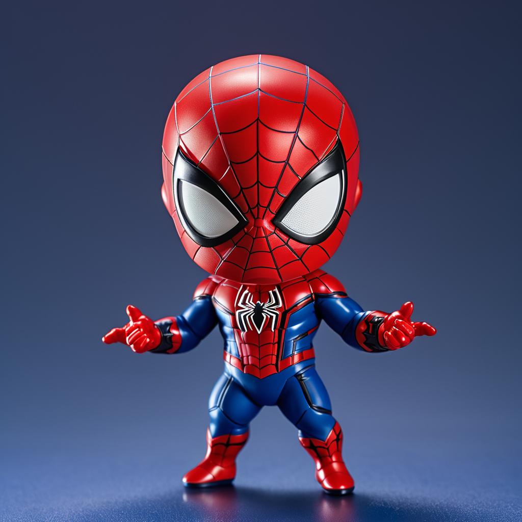 High-Resolution Nendoroid Spider-Man Figure