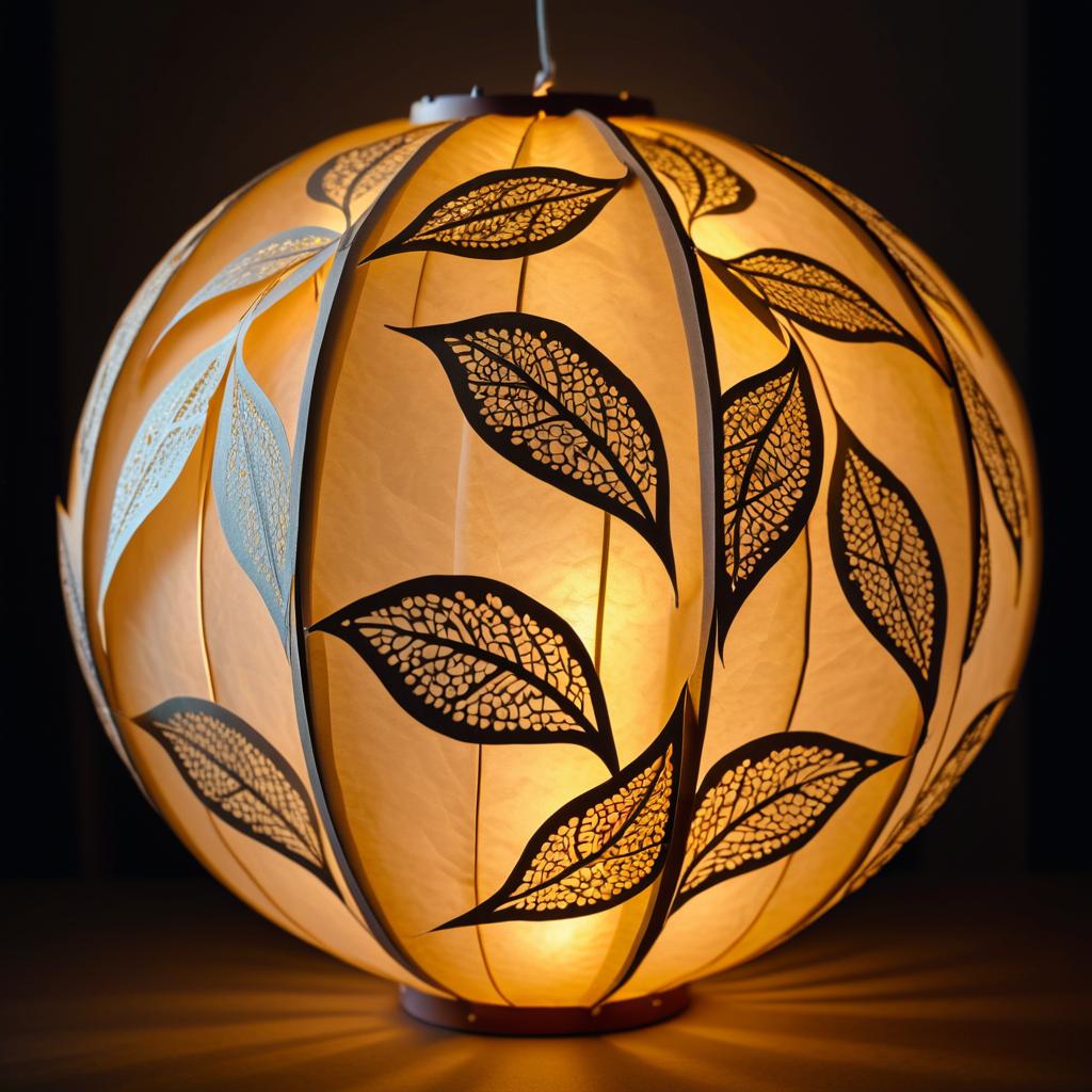 Ultra-Realistic Fibonacci Paper Lantern