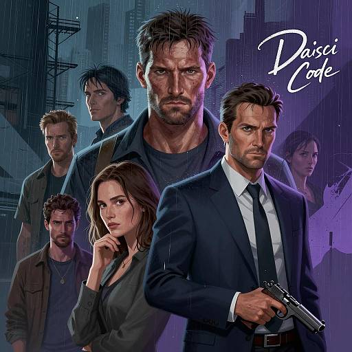 Gritty Urban Scene: Mystery and Tension