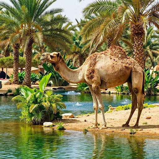 Majestic Camel by Lush Oasis