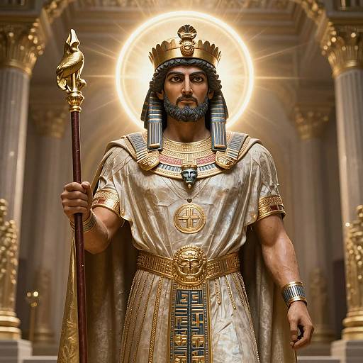 Divine God King Darius of Persia