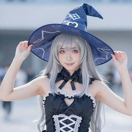 Young Witch Cosplay Portrait