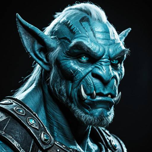 Portrait of Varek the Orc