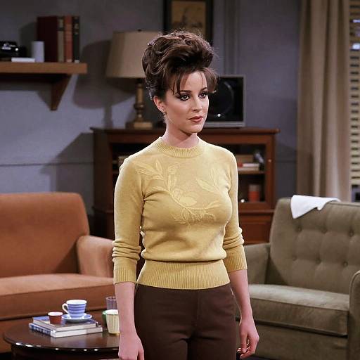 Girafales in Classic Sitcom Setting