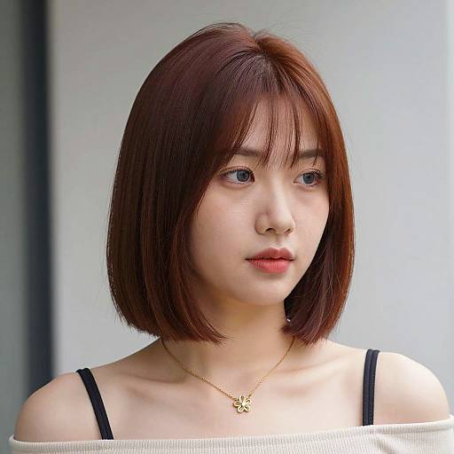 Realistic Portrait of an Asian Woman